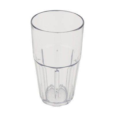 GET 9922-1-CL 22 Oz. Clear SAN Plastic Bahama Cooler Tumbler