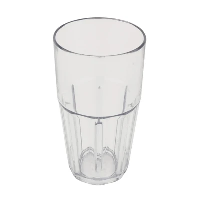 GET 9922-1-CL 22 Oz. Clear SAN Plastic Bahama Cooler Tumbler