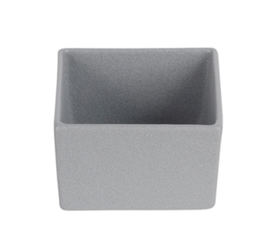 GET COMP01 25.4 Oz. Square Cast Aluminum Bugambilia Salad Bar Bowl