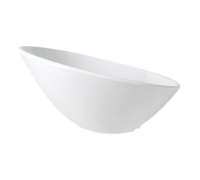 GET B-792-W 24 Oz. White Round Melamine San Michele Bowl