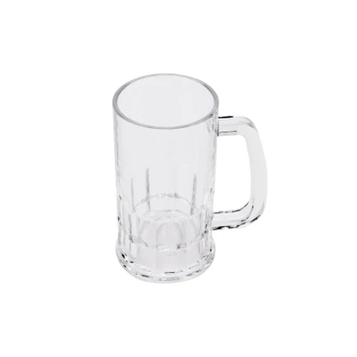 GET 00084-1-SAN-CL 12 Oz. Clear SAN Beer Mug