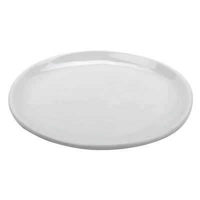 GET CS-7-AM-W 7" Dia. White Round Melamine Arctic Mill Plate (1 Dozen)