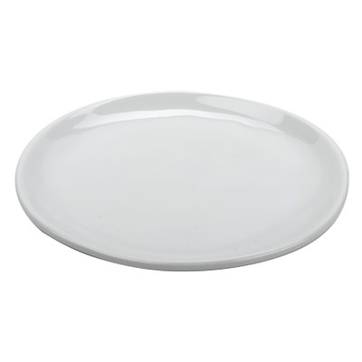 GET CS-7-AM-W 7" Dia. White Round Melamine Arctic Mill Plate (1 Dozen)