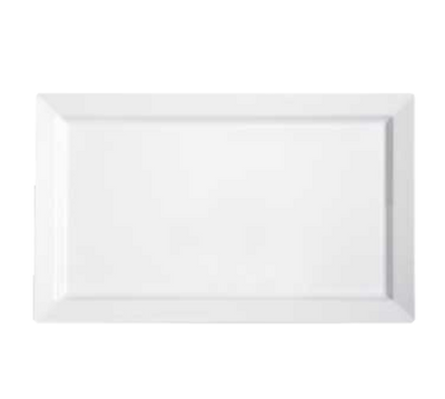 GET ML-116-W Rectangular Melamine White Bake &amp; Brew Display Tray