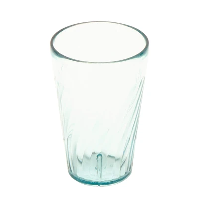 GET 2212-1-JA 12 Oz. Jade SAN Plastic Textured Tahiti Beverage Tumbler