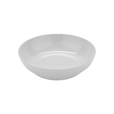 GET CS-6106-W 8.5" W x 2.25" H x 8.5" D 1.3 Qt. Melamine White Round Siciliano Bowl