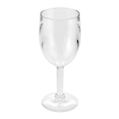 GET SW-1404-1-SAN-CL 8 Oz. Clear SAN Wine Glass