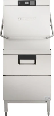 Hobart AMTL-2 Stainless Steel Upper and Lower Wash Cgambers Electric Two Level Door Type Dishwasher - 208/240 Volts