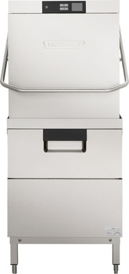 Hobart AMTL-2 Stainless Steel Upper and Lower Wash Cgambers Electric Two Level Door Type Dishwasher - 208/240 Volts
