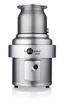 InSinkErator SS-500 Stainless Steel Foodservice Disposer - 5 HP