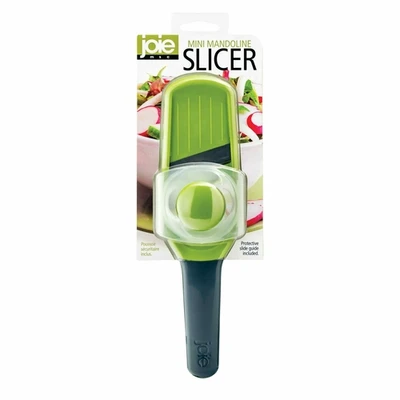 Harold Import 29433 Stainless Steel Blade Plastic Handle Joie Mini Mandoline Slicer