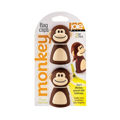 Harold Import 77729 Plastic Joie Monkey Bag Clip