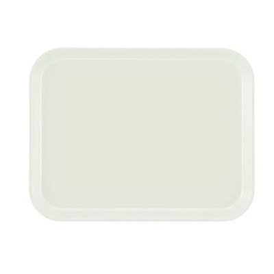 Cambro 1014429 10.63" x 13.75" Key Lime Rectangular High-Impact Fiberglass Camtray - 12/Case