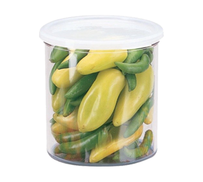 Cambro CCP12152 1.2 Qt. Clear Polycarbonate Round Crock