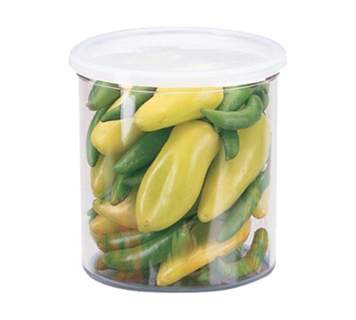 Cambro CCP12152 1.2 Qt. Clear Polycarbonate Round Crock