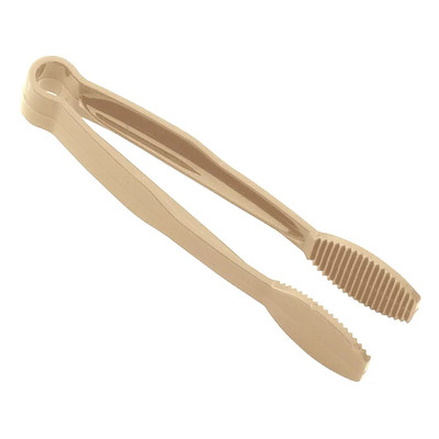 Cambro TG6133 6" Flat Grip Surface Dishwasher Safe Beige Lugano Tongs - 12/Case