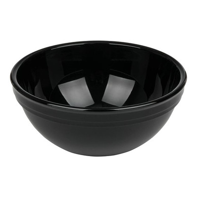 Cambro 50CW110 15.3 Oz. Black Polycarbonate Round Camwear Nappie Bowl - 48/Case