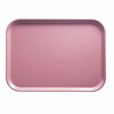 Cambro 810409 9.88&quot; x 8&quot; Blush High-Impact Fiberglass Rectangular Camtray