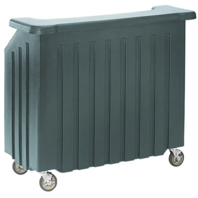 Cambro BAR540401 54" L x 25.88" W x 46.13" H Blue Polyethylene Cambar Portable Bar