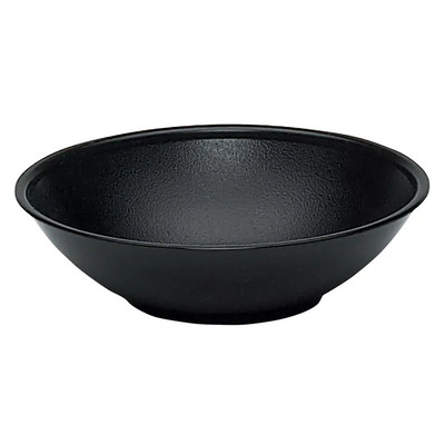 Cambro SB55110 10.9 Oz. SAN Black Budget Salad Bowl - 72/Case