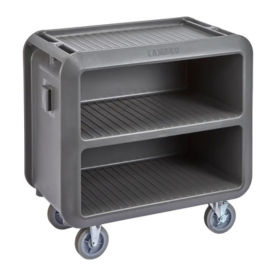Cambro SC330615 37.5" W Gray Polyethylene Solid Service Cart Pro