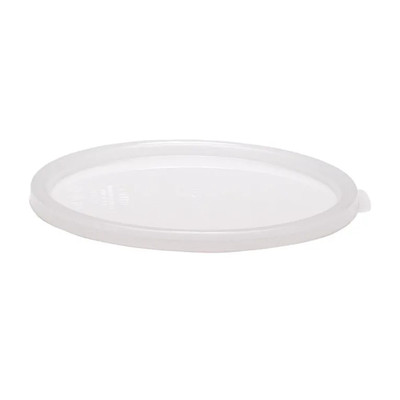 Cambro CFRSC18148 White Polycarbonate Seal Round ColdFest Crock Cover - 2 Cases