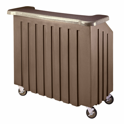 Cambro BAR540DS672 54" L x 25.88" W x 46.13" H Polyethylene Cambar Portable Bar