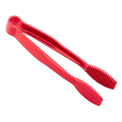 Cambro TG6404 6" Flat Grip Surface Dishwasher Safe Red Lugano Tongs - 12/Case