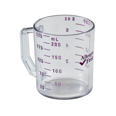 Cambro 25MCCW441 8 Oz. Clear Polycarbonate Camwear Measuring Cup