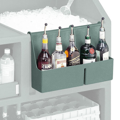 Cambro BAR54SR401 19.5" W x 4.31" D x 12.63" H Fits 540 650 and 730 Cambar Slate Blue Speed Rail