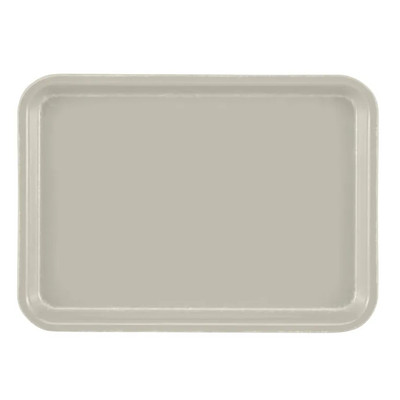 Cambro 57538 6.94" x 4.94" Cottage White High-Impact Fiberglass Rectangular Camtray