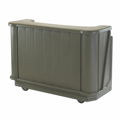 Cambro BAR650194 67.5" L x 28.5" W x 47.5" H Polyethylene Cambar Portable Bar