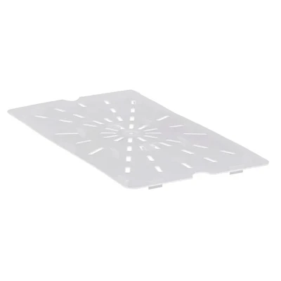 Cambro 10PPD190 Translucent Polypropylene Full Size Drain Shelf - 6/Case