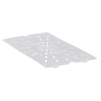 Cambro 10PPD190 Translucent Polypropylene Full Size Drain Shelf - 6/Case