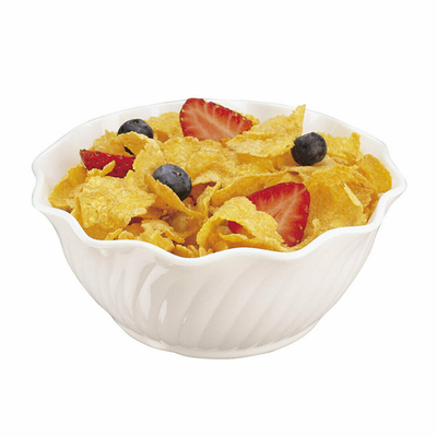 Cambro SRB13CW148 13 Oz. Serving Bowl Camwear Polycarbonate White (24 Per Case Wrapped in 4 Packs of 6 Bowls Each)