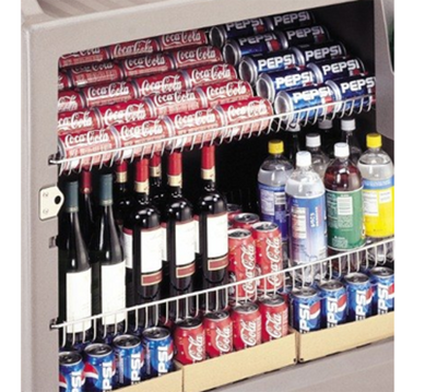 Cambro 650WS000 34.87" W x 19.31" D x 4" H Wire Shelving