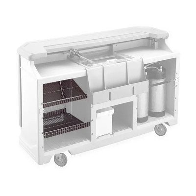 Cambro 650WS000 34.87" W x 19.31" D x 4" H Wire Shelving