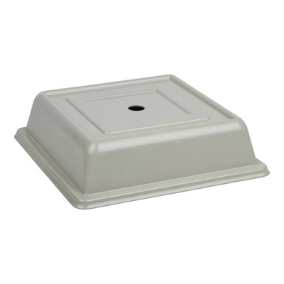 Cambro 85SFVS101 8.63" Beige Fiberglass Square Versa Camcover Plate Cover - 12/Case