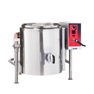 Vulcan K40GL 40 Gal. Stainless Steel Natural Gas Stationary Kettle - 110-120 Volts