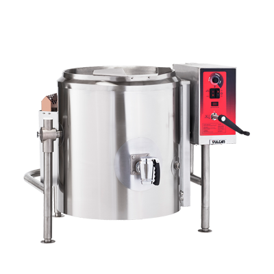 Vulcan K40GL 40 Gal. Stainless Steel Natural Gas Stationary Kettle - 110-120 Volts