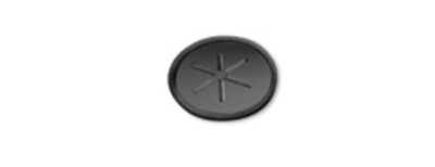 Vollrath 9600-06 Black One Hole Diffuser