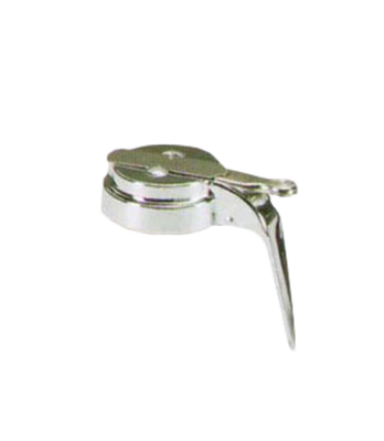 Vollrath 206T Chrome Plated Top Only Dripcut Syrup Server (12 Each Per Case)