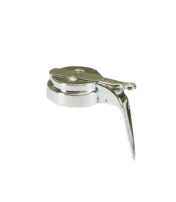 Vollrath 206T Chrome Plated Top Only Dripcut Syrup Server (12 Each Per Case)