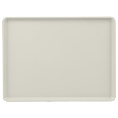 Cambro 1216D101 12" X 16" Rectangular Antique Parchment Dietary Tray - 12/Case