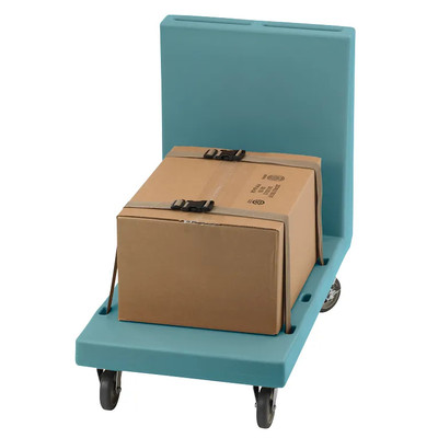 Cambro 2436UTHS401 600 Lb. Load Capacity Slate Blue Utility Truck with Handle