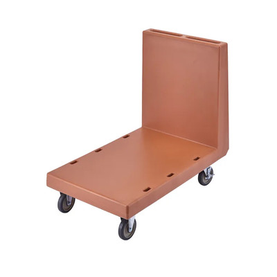 Cambro 2436UTH157 600 Lb. Load Capacity Coffee Beige Utility Truck with Handle