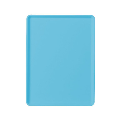 Cambro 1220D518 12" X 20" Rectangular Robin Egg Blue Dietary Tray - 12/Case