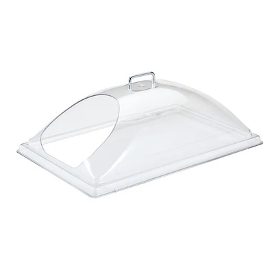 Cambro DD1220ECW135 21.88" W x 14.75" D x 8" H Polycarbonate Clear Camwear Display Dome Cover