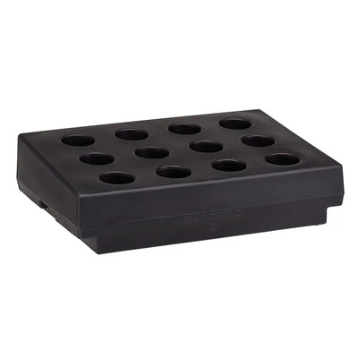 Cambro CR12110 Black Polyethylene 12 Compartments Cutlery Rack Only