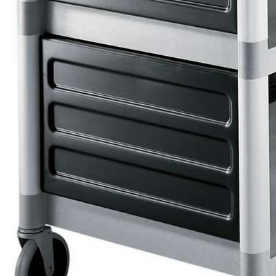 Cambro BC340KDP110 Black Single Shelf Panel Set
